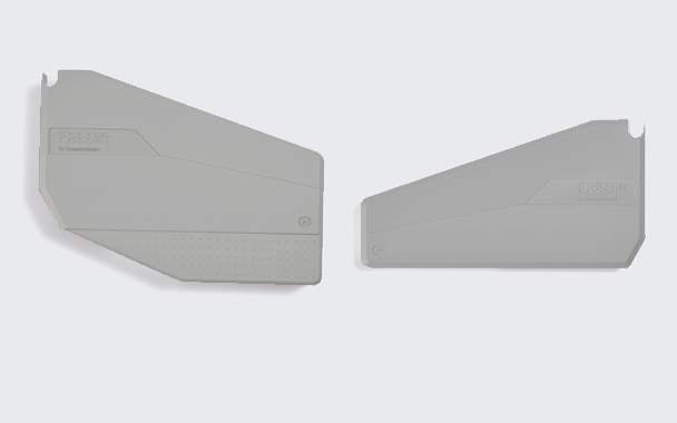 Крышка декоративная  левая и правая еТач для ФриСлайд цвет серый Kessebohmer | официальный магазин