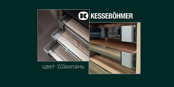 Брызги шампанского в вашем шкафу Kessebohmer в Челябинске